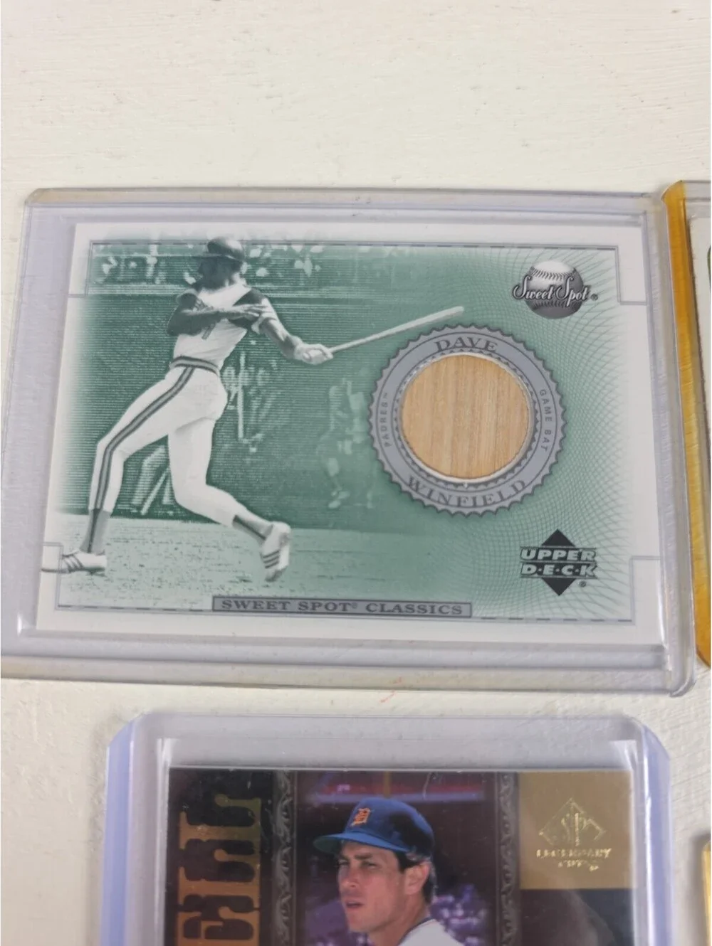 6 Card (MEM) Lot Baseball - HOF NM Autos Jersey Bat Mike Schmidt Alan Tramell ++
